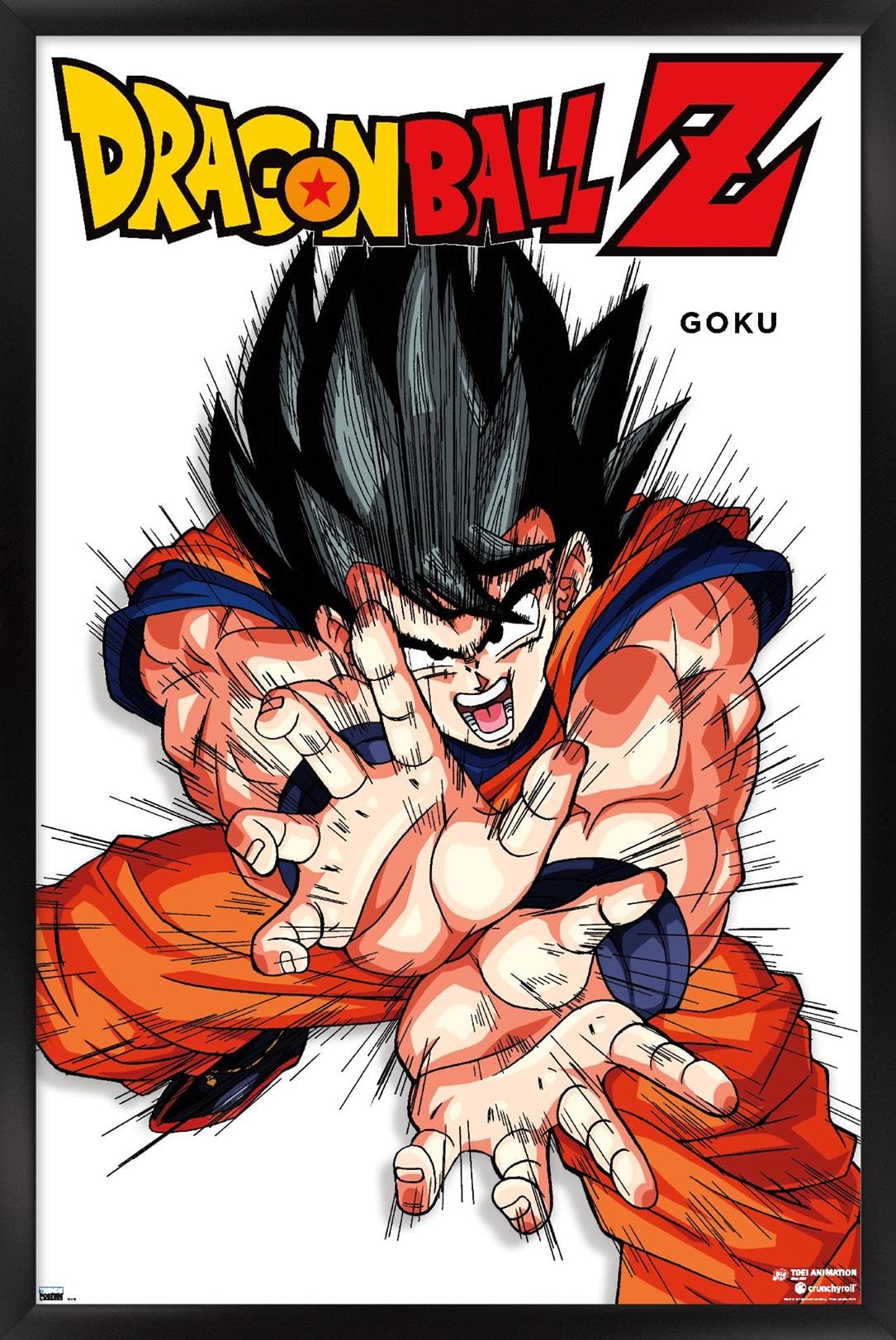 Amazon.com: Dragon Ball Z - Goku Feature Series Wall Poster, 34L
